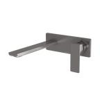 SwitchMix Wall Basin/Bath Mixer Set 200 Trim Kit Brushed Carbon