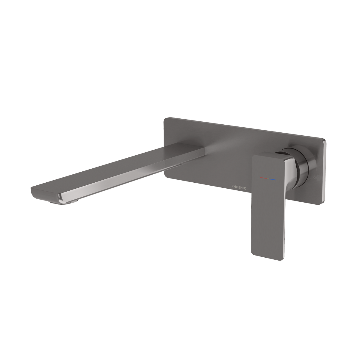 SwitchMix Wall Basin/Bath Mixer Set 200 Trim Kit Brushed Carbon