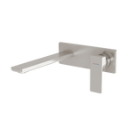 SwitchMix Wall Basin/Bath Mixer Set 200 Trim Kit Brushed Nickel