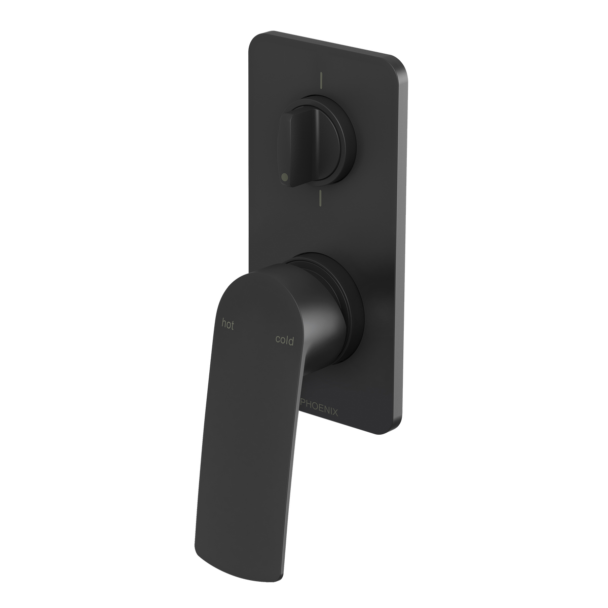 SwitchMix Shower/Bath Diverter Mixer Trim Kit Matte Black
