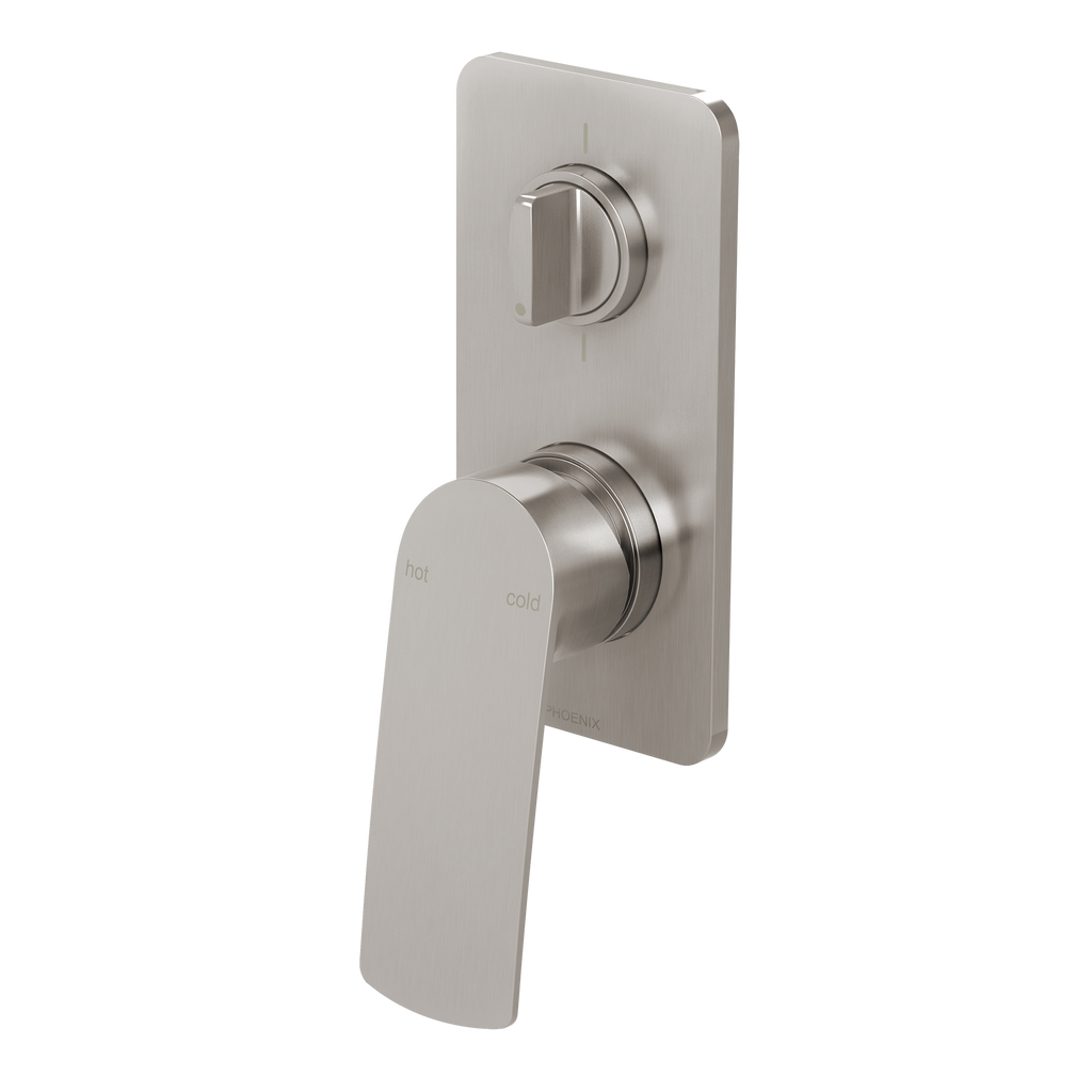 SwitchMix Shower/Bath Diverter Mixer Trim Kit Brushed Nickel