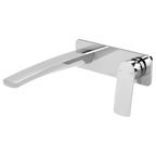 SwitchMix Wall Basin/Bath Mixer Set 200 Trim Kit Chrome