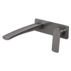 SwitchMix Wall Basin/Bath Mixer Set 200 Trim Kit Brushed Carbon
