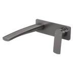 SwitchMix Wall Basin/Bath Mixer Set 200 Trim Kit Brushed Carbon