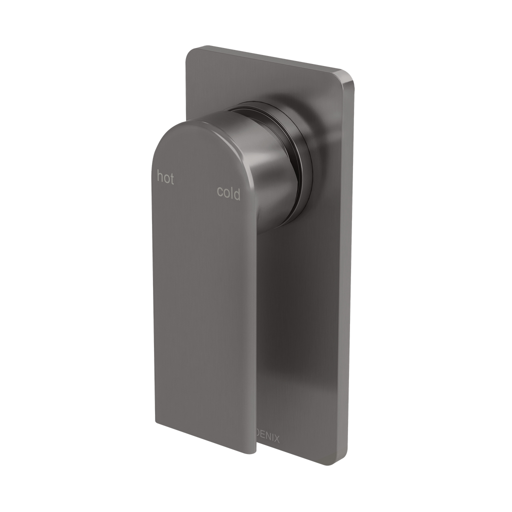SwitchMix Shower/Wall Mixer Trim Kit Brushed Carbon
