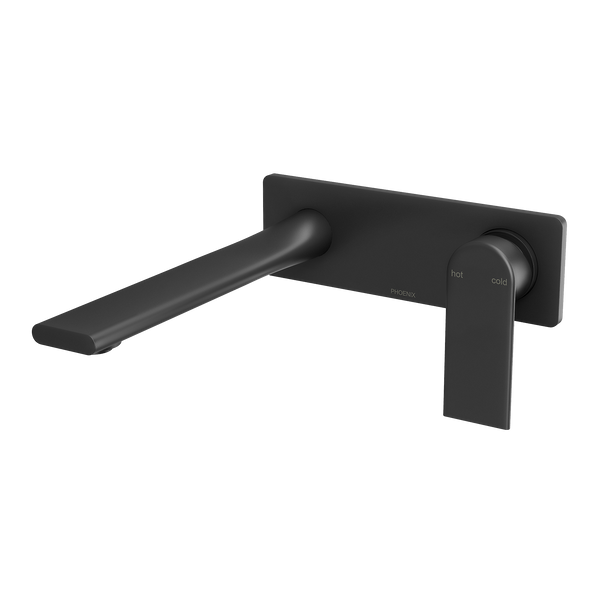 SwitchMix Wall Basin/Bath Mixer Set 200 Trim Kit Matte Black