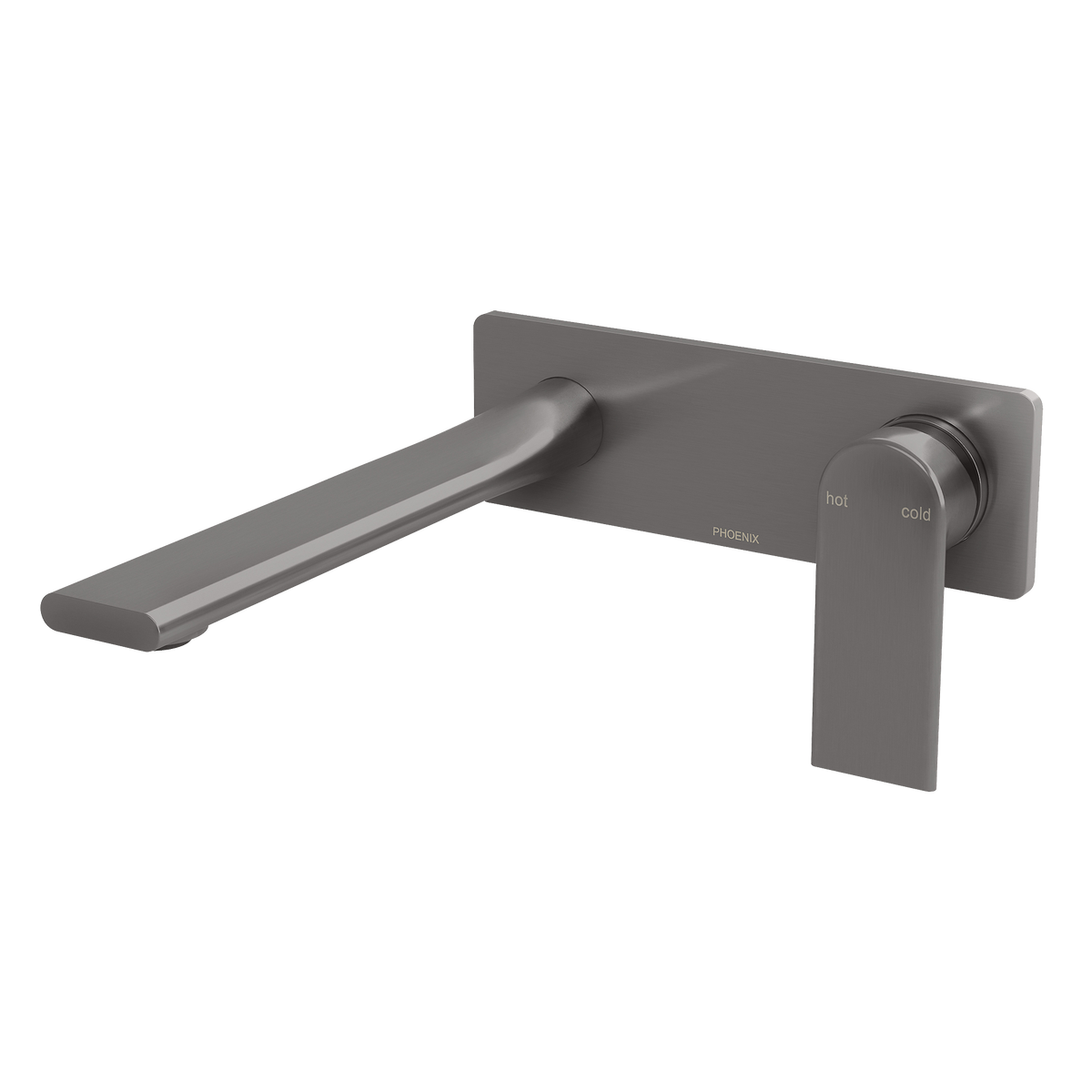 SwitchMix Wall Basin/Bath Mixer Set 200 Trim Kit Brushed Carbon