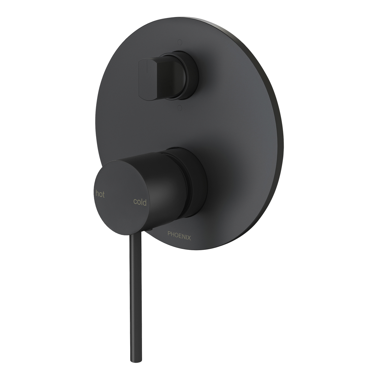 SwitchMix Shower/Bath Diverter Mixer Trim Kit Matte Black