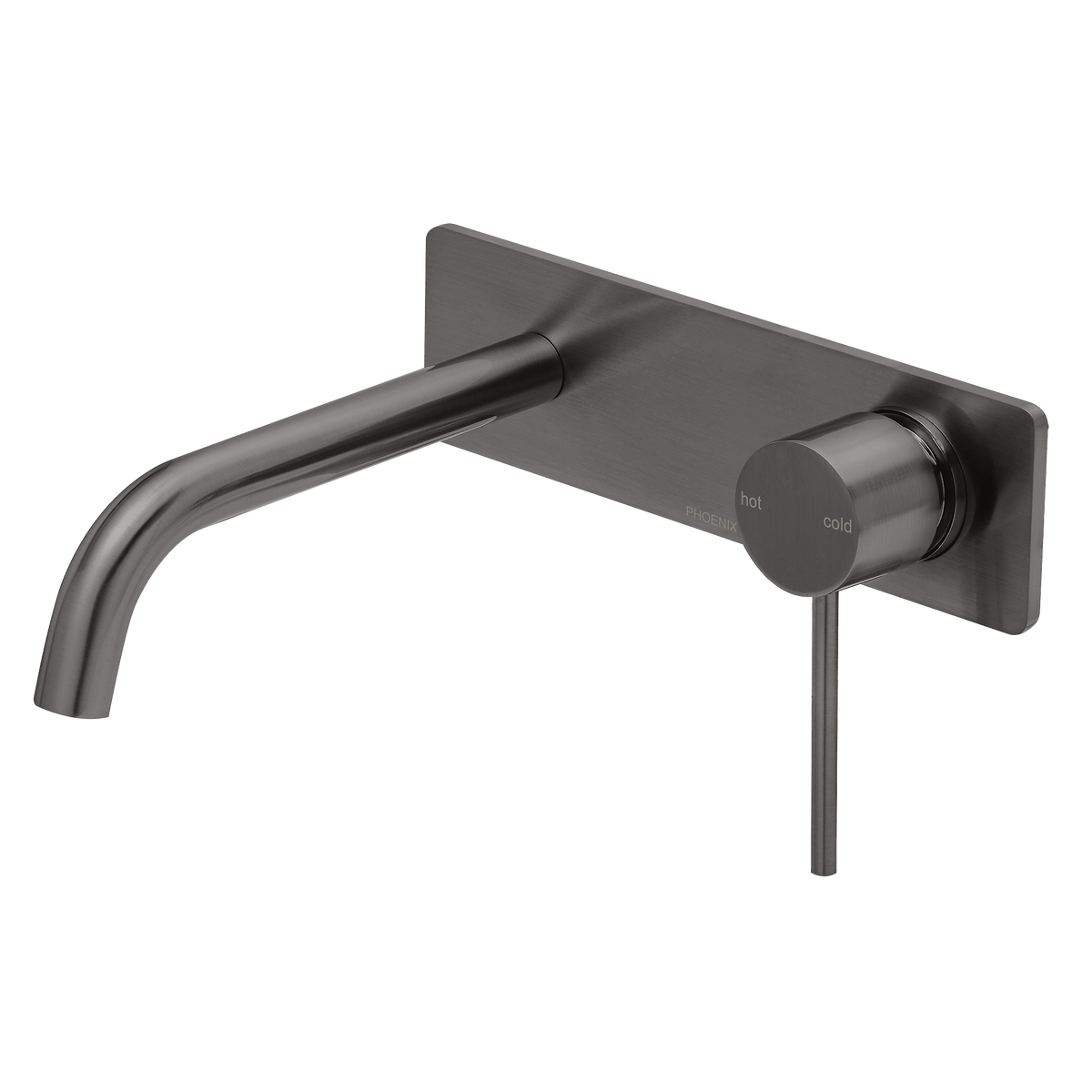 SwitchMix Wall Basin/Bath Mixer Set 180 Trim Kit Brushed Carbon
