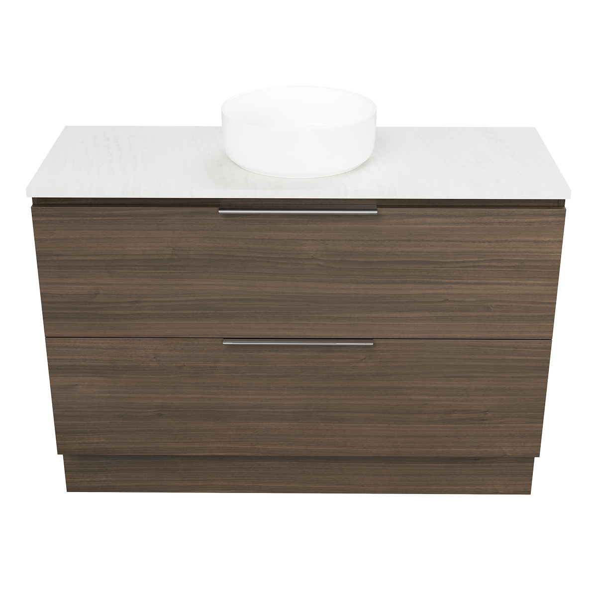 Vanity Floor Standing 1200 Centre WG Basin SilkSurface AC Top