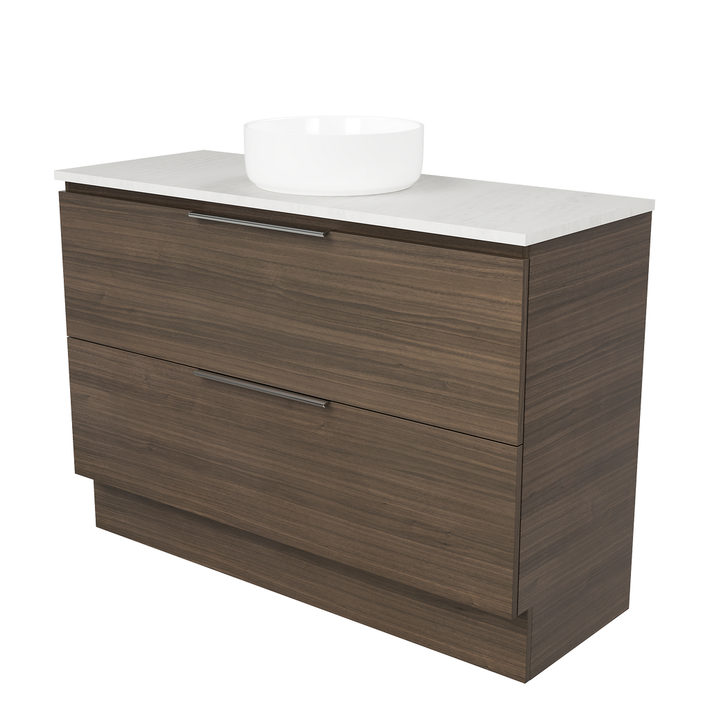 Vanity Floor Standing 1200 Centre WG Basin SilkSurface AC Top