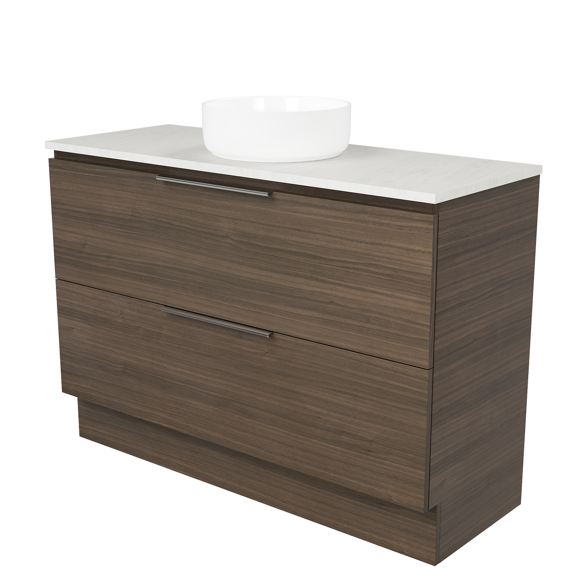 Vanity Floor Standing 1200 Centre WG Basin SilkSurface AC Top