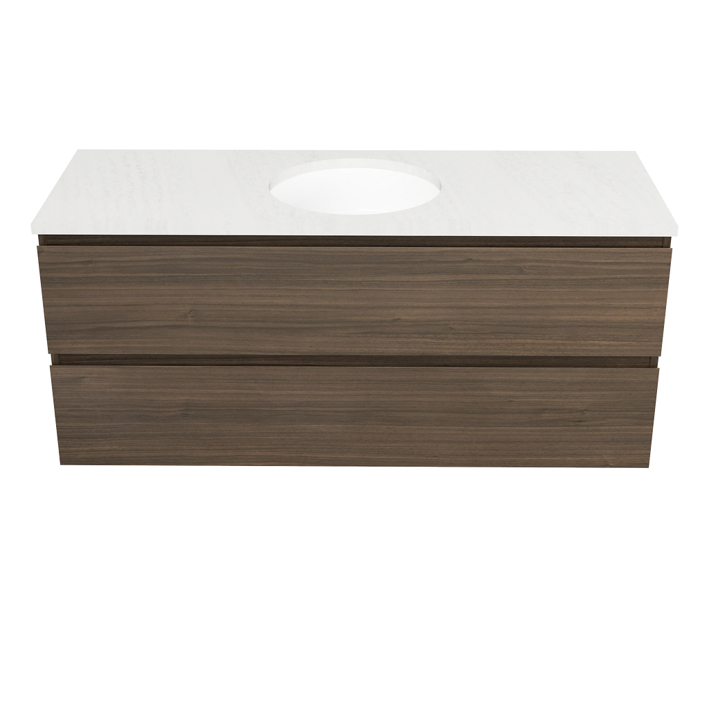 Vanity Wall Hung 1200 Centre WG Basin SilkSurface UC Top