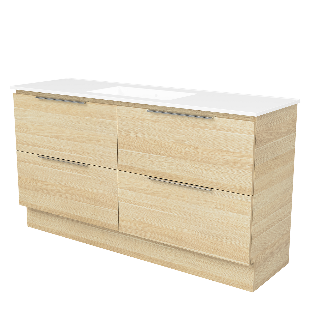Vanity  Floor Standing 1500 Centre Bowl Alpha Top