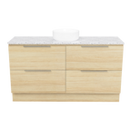 Vanity Floor Standing 1500 Centre WG Basin SilkSurface AC Top