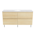Vanity On Legs 1500 Centre WG Basin SilkSurface UC Top
