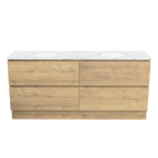 Vanity Floor Standing 1800 Double WG Basins SilkSurface UC Top