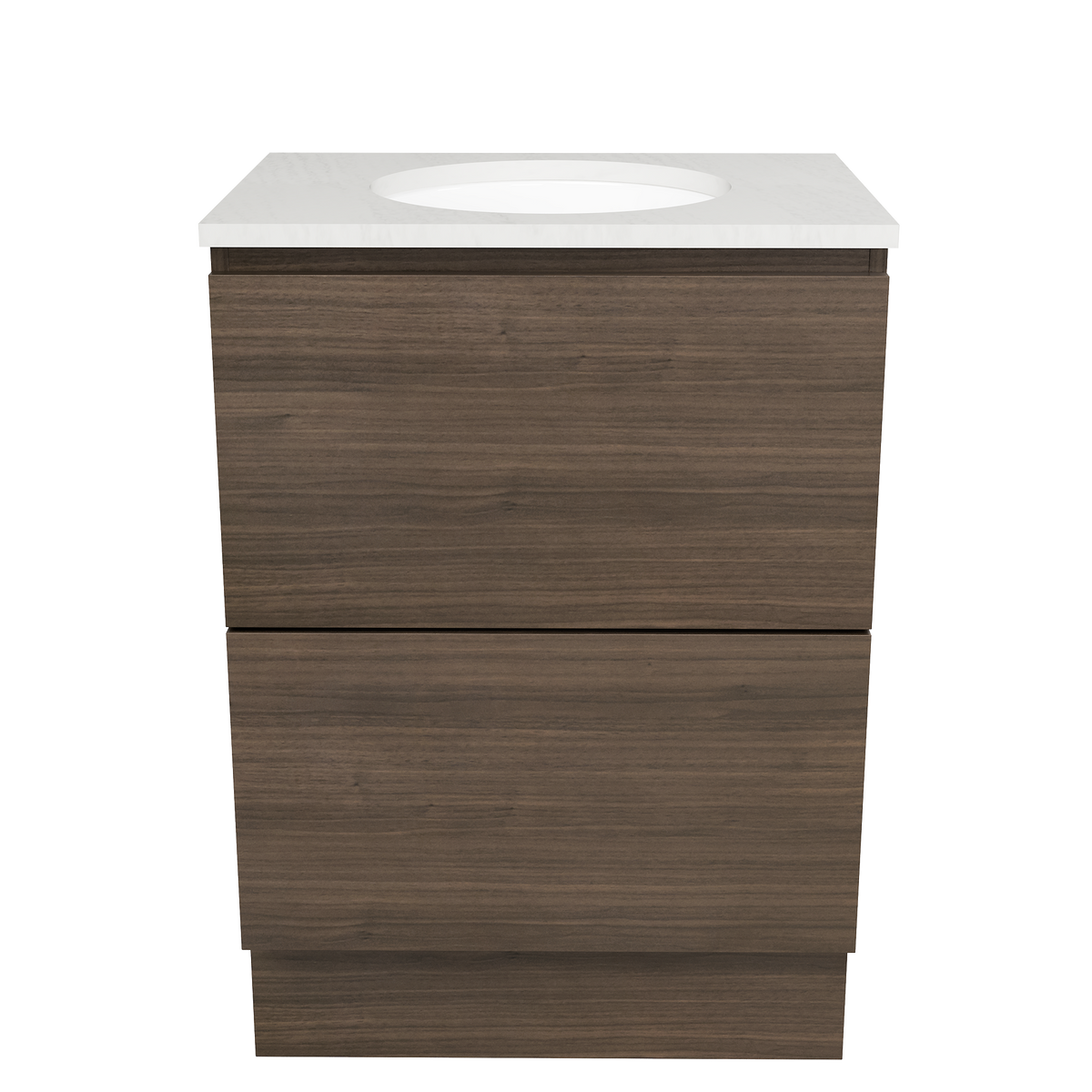 Vanity Floor Standing 600 Centre WG Basin SilkSurface UC Top