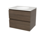 Vanity Wall Hung 600 Centre WG Basin SilkSurface UC Top