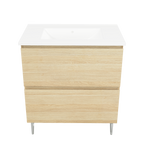Vanity On Legs 750 Centre Bowl Alpha Top