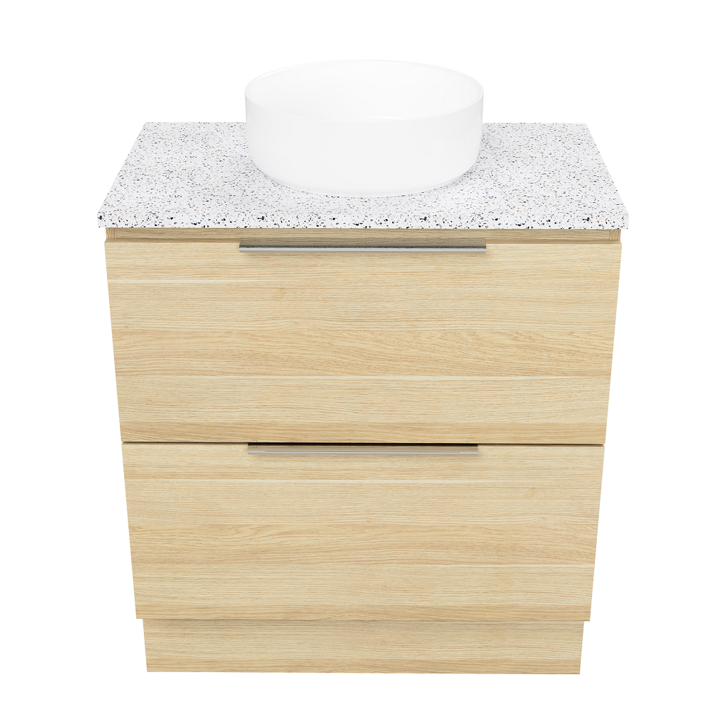 Vanity Floor Standing 750 Centre WG Basin SilkSurface AC Top