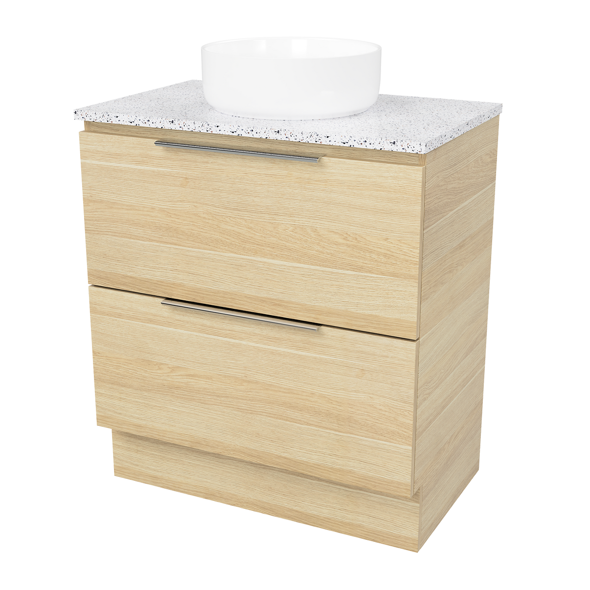 Vanity Floor Standing 750 Centre WG Basin SilkSurface AC Top