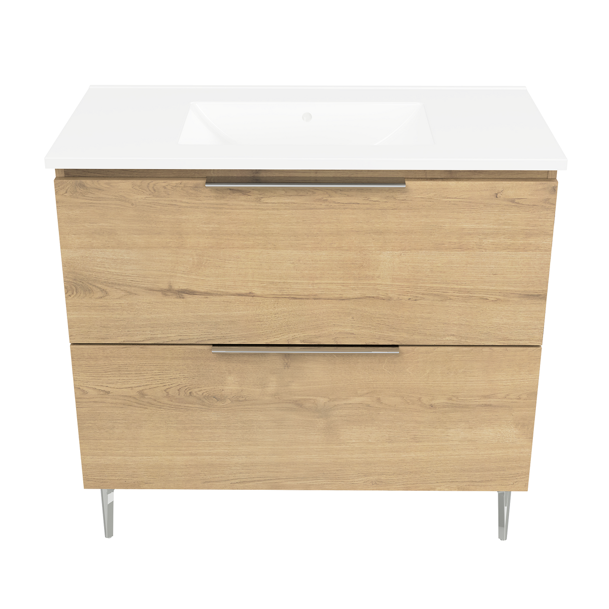 Vanity On Legs 900 Centre Bowl Alpha Top