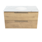 Vanity Wall Hung 900 Centre WG Basin SilkSurface UC Top