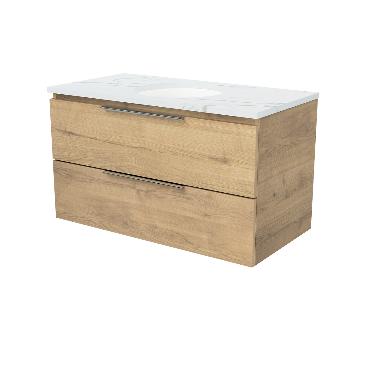 Vanity Wall Hung 900 Centre WG Basin SilkSurface UC Top