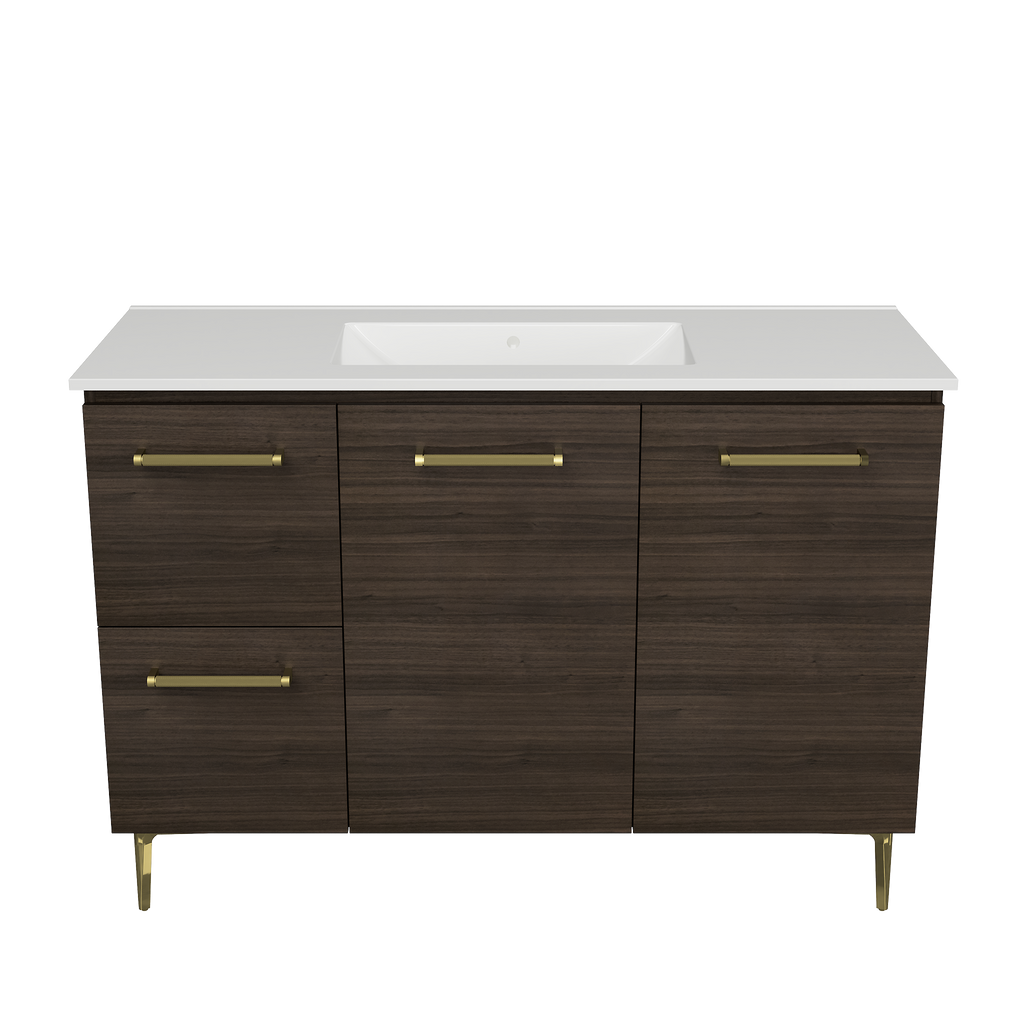 Vanity On Legs 1200 Centre Bowl Alpha Top