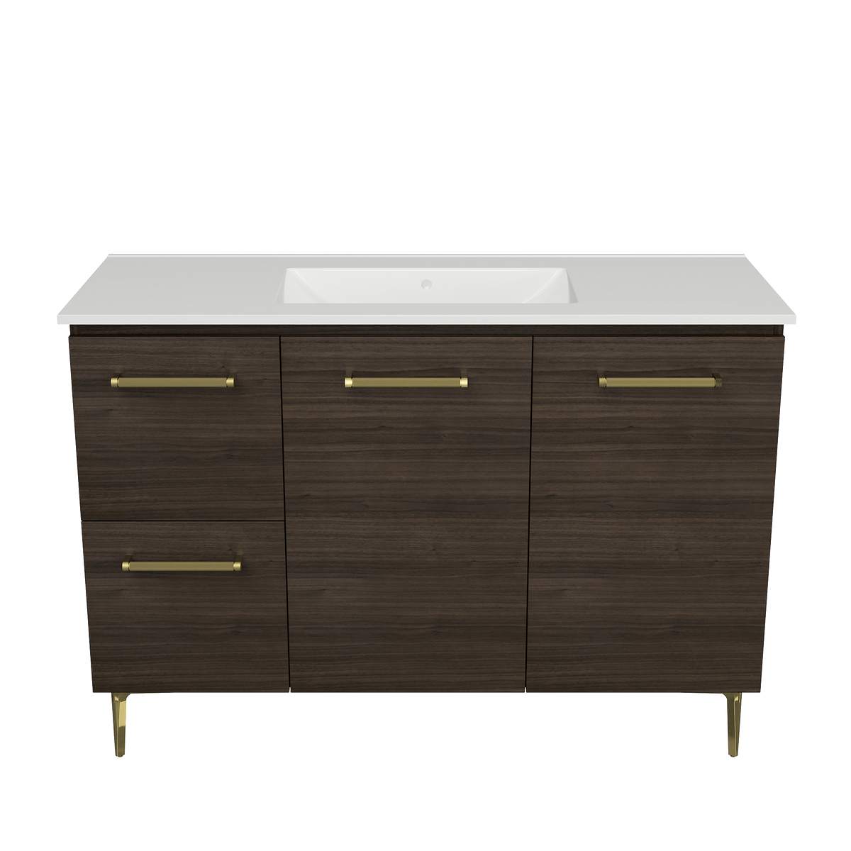 Vanity On Legs 1200 Centre Bowl Alpha Top