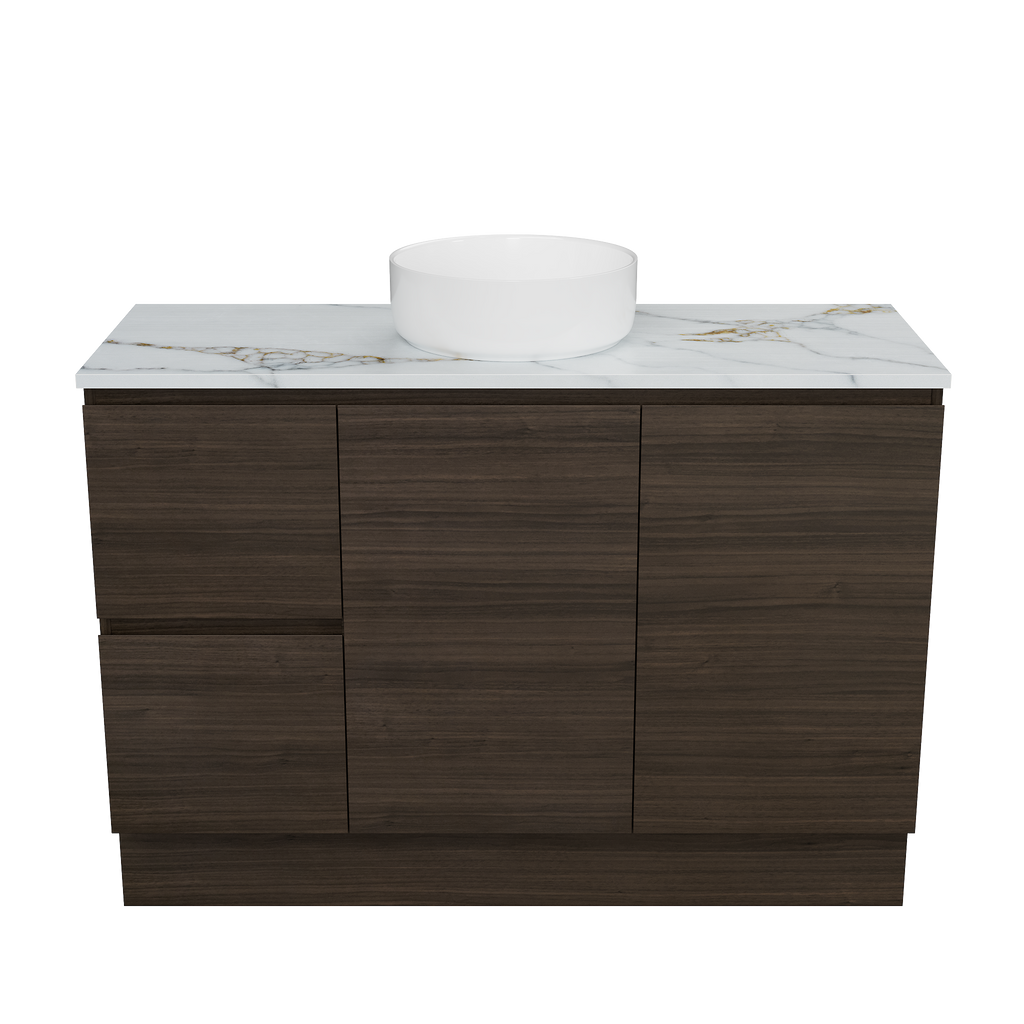 Vanity Floor Standing 1200 Centre WG Basin SilkSurface AC Top