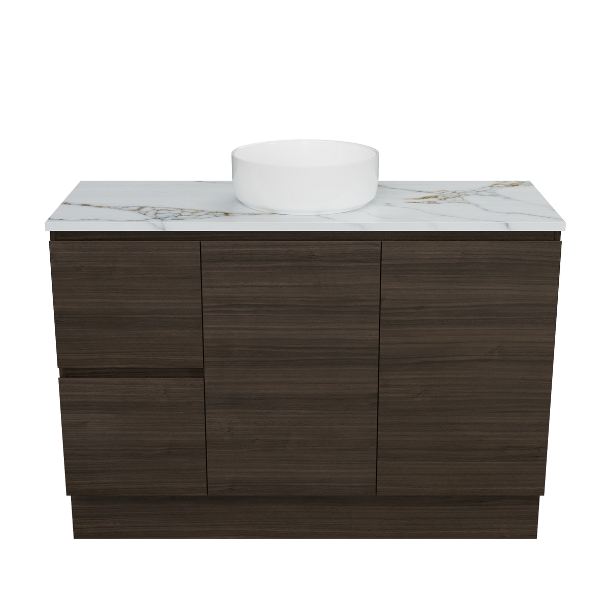 Vanity Floor Standing 1200 Centre WG Basin SilkSurface AC Top