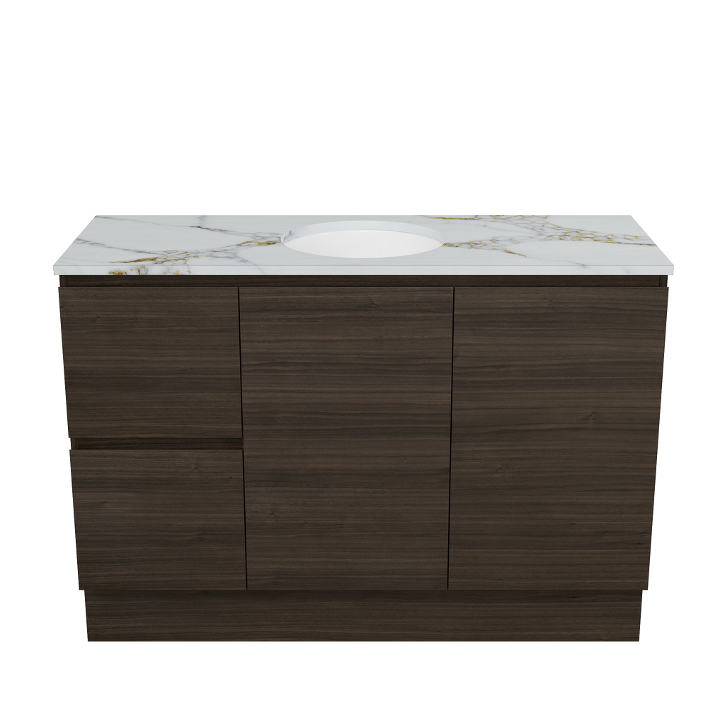 Vanity Floor Standing 1200 Centre WG Basin SilkSurface UC Top