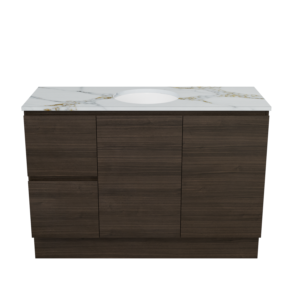 Vanity Floor Standing 1200 Centre WG Basin SilkSurface UC Top