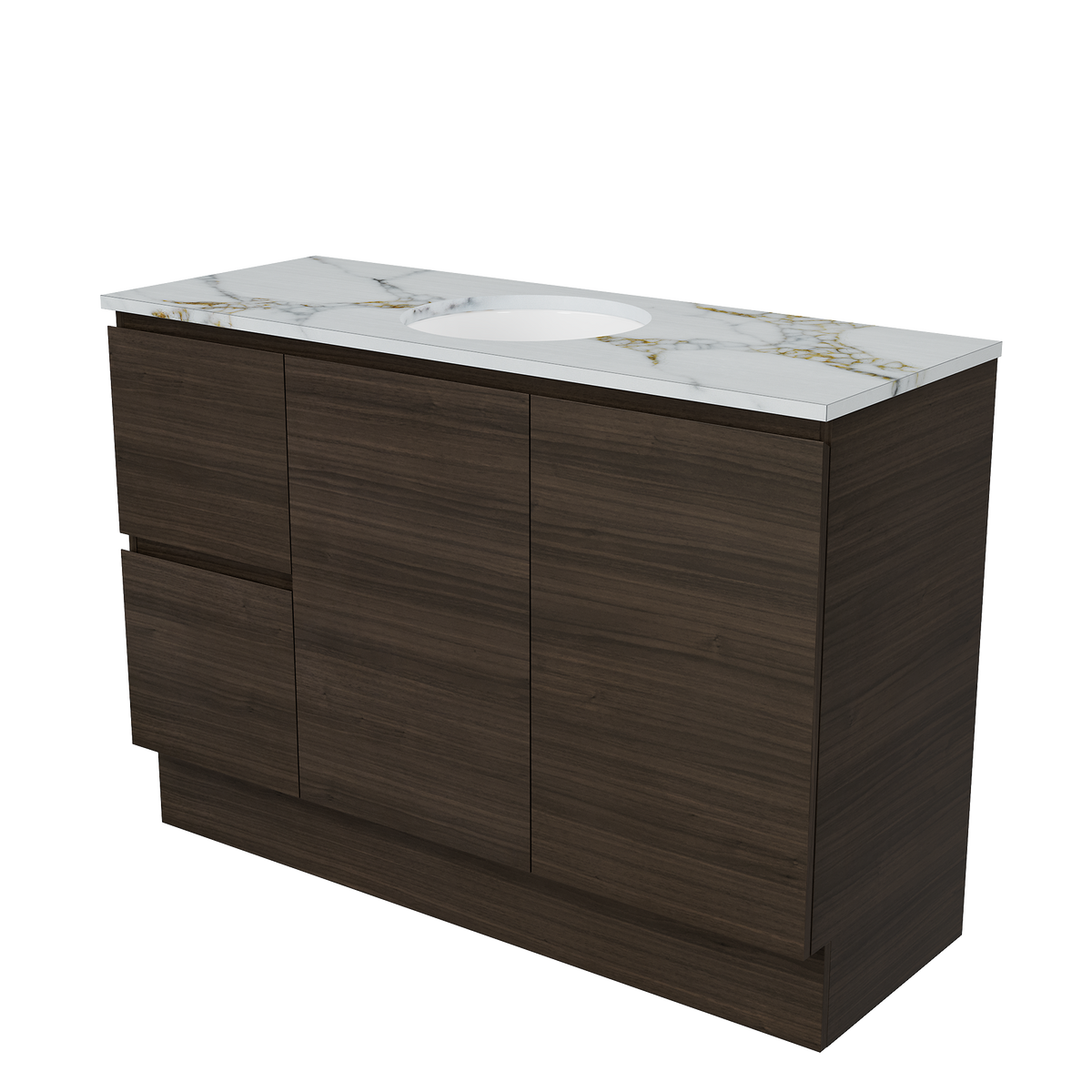 Vanity Floor Standing 1200 Centre WG Basin SilkSurface UC Top