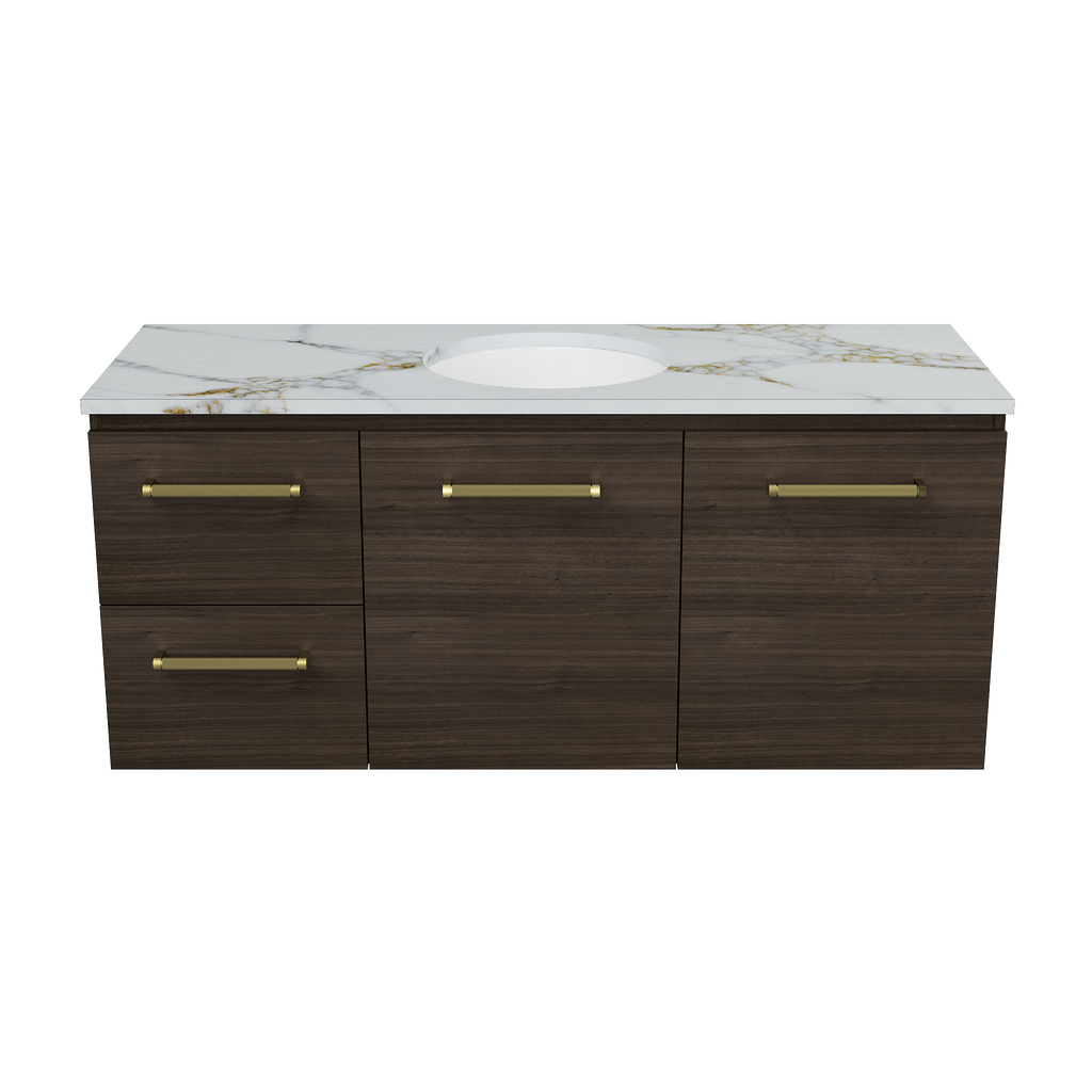 Vanity Wall Hung 1200 Centre WG Basin SilkSurface UC Top