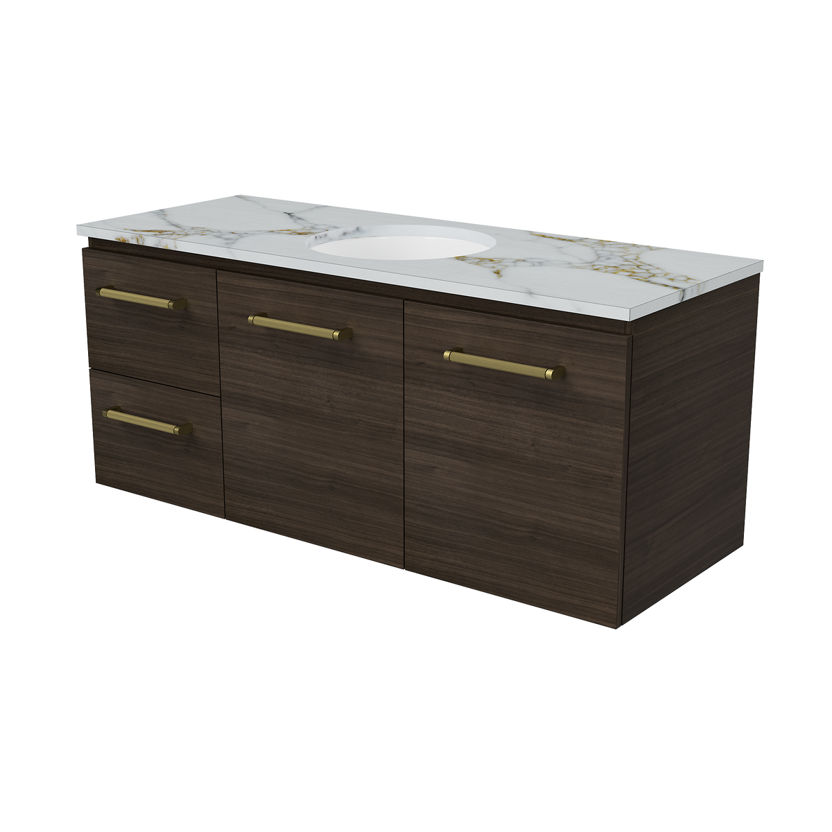 Vanity Wall Hung 1200 Centre WG Basin SilkSurface UC Top