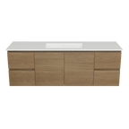 Vanity Wall Hung 1500 Centre Bowl Alpha Top