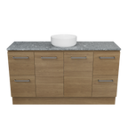 Vanity Floor Standing 1500 Centre WG Basin SilkSurface AC Top