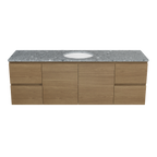 Vanity Wall Hung 1500 Centre WG Basin SilkSurface UC Top