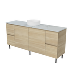 Vanity On Legs 1800 Centre WG Basin SilkSurface AC Top