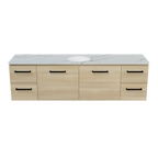 Vanity Wall Hung 1800 Centre WG Basin SilkSurface UC Top
