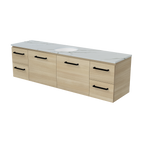 Vanity Wall Hung 1800 Centre WG Basin SilkSurface UC Top