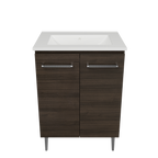 Vanity On Legs 600 Centre Bowl Alpha Top