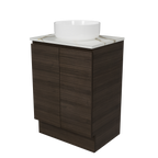 Vanity Floor Standing 600 Centre WG Basin SilkSurface AC Top