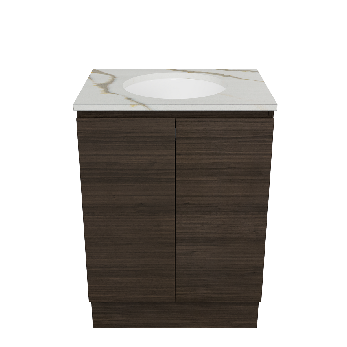 Vanity Floor Standing 600 Centre WG Basin SilkSurface UC Top