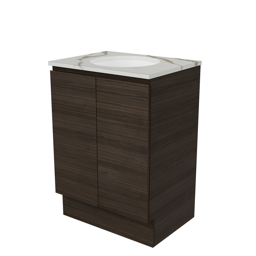 Vanity Floor Standing 600 Centre WG Basin SilkSurface UC Top
