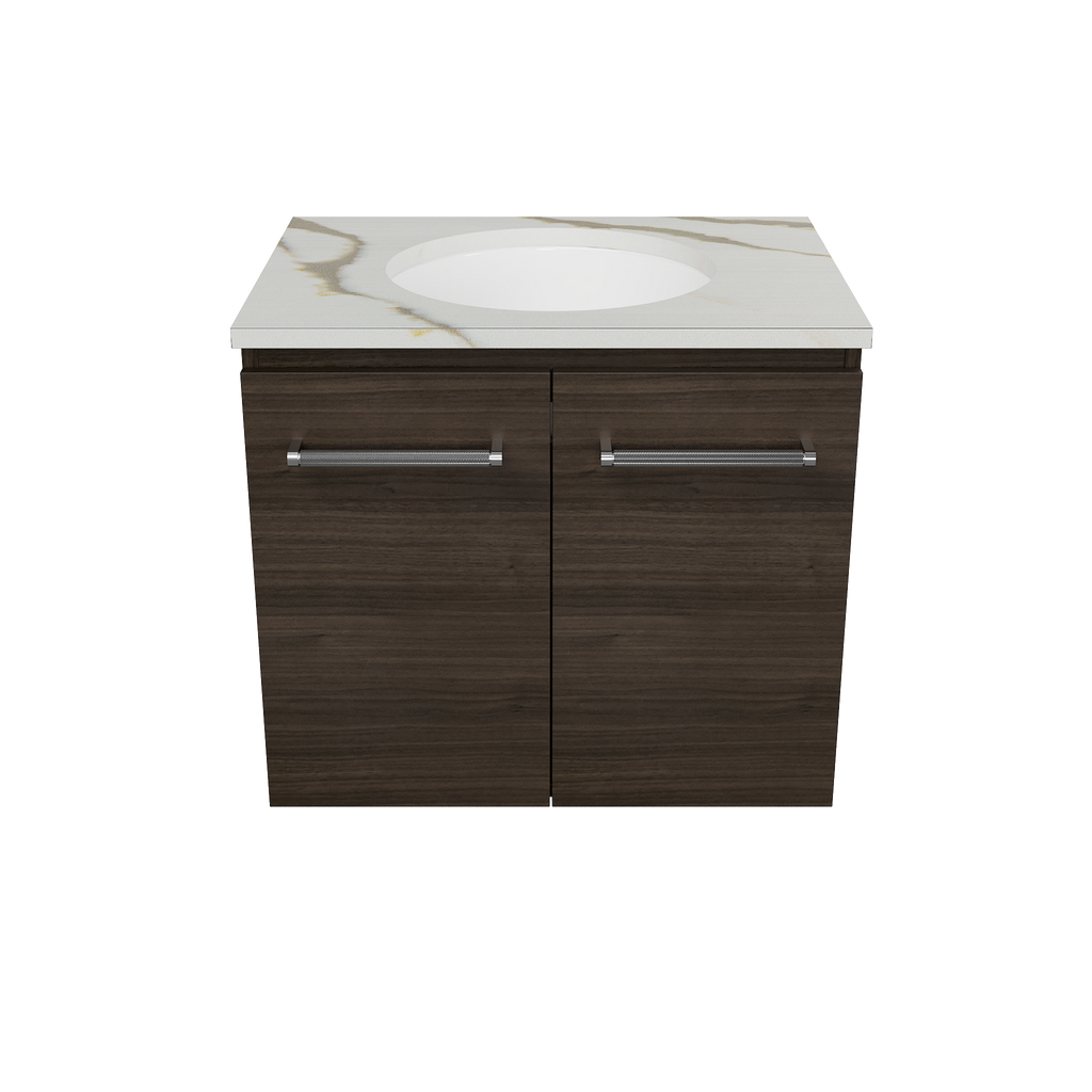 Vanity Wall Hung 600 Centre WG Basin SilkSurface UC Top