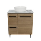 Vanity On Legs 750 Centre WG Basin SilkSurface AC Top